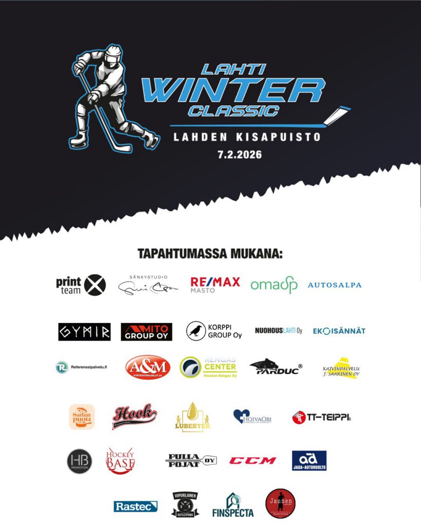 Winter Classic Lahti -tapahtuman yhteistyökumppanit